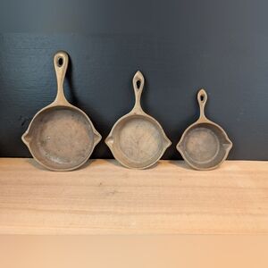Vintage Mini Metal Skillets